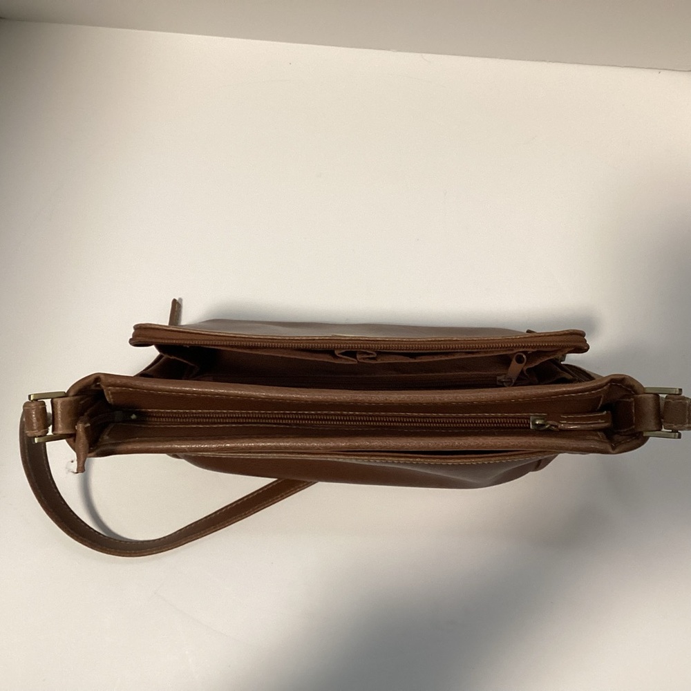 Villager Brown Crossbody Bag - Picture 4 of 5